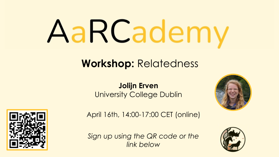 April 16 workshop AaRCademy Relatedness poster