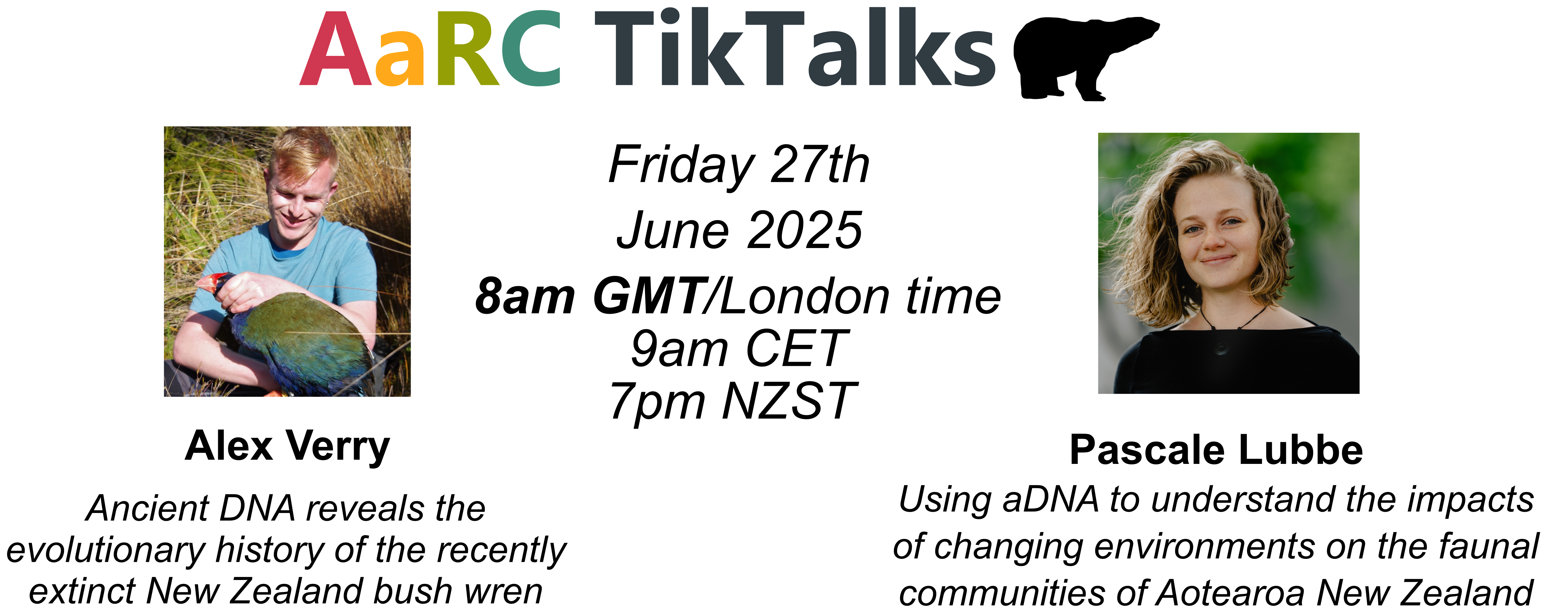 AaRCTikTalks poster for June 2025